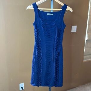 MY TRIBE Women Blue Casual Dress S